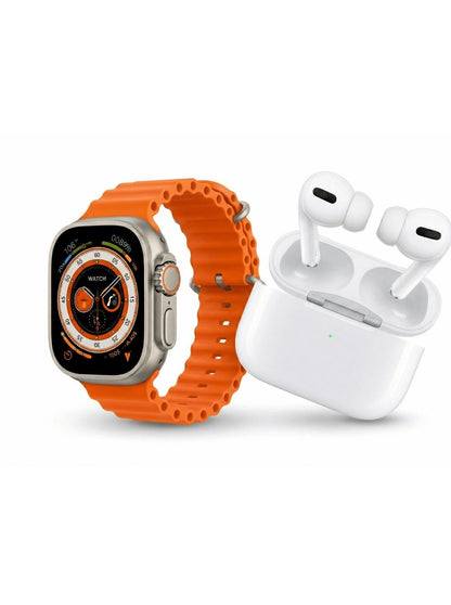WATCH ULTRA 3 + AIRPODS PRO 3 COMBO | PREMIUM SMARTWATCH & WIRELESS EARBUDS WITH ACTIVE NOISE CANCELLATION, GPS, FITNESS TRACKING & LONG BATTERY LIFE